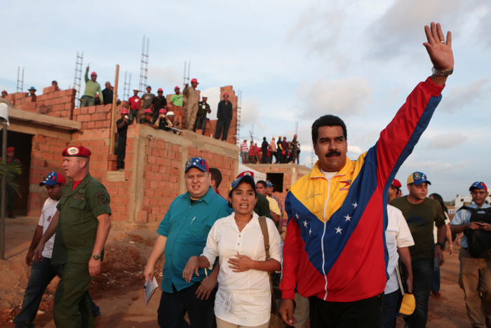 Após ser empossado, Maduro percorreu os rincões da Venezuela