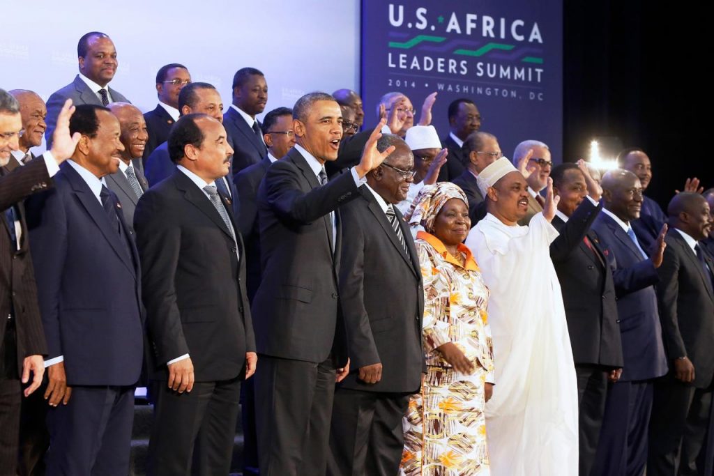 A Cúpula de Líderes Estados Unidos-África realizada em Washington